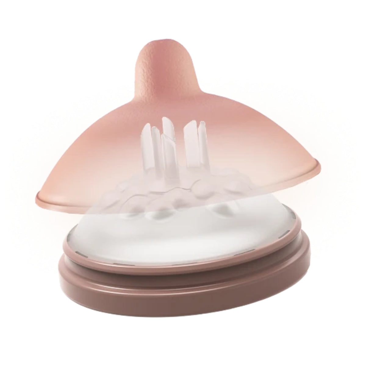 Emulait Baby Bottle Nipples 2-Pack - Light, Shape 4 - More Like Mom